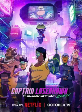 Captain Laserhawk A Blood Dragon Remix (2023)