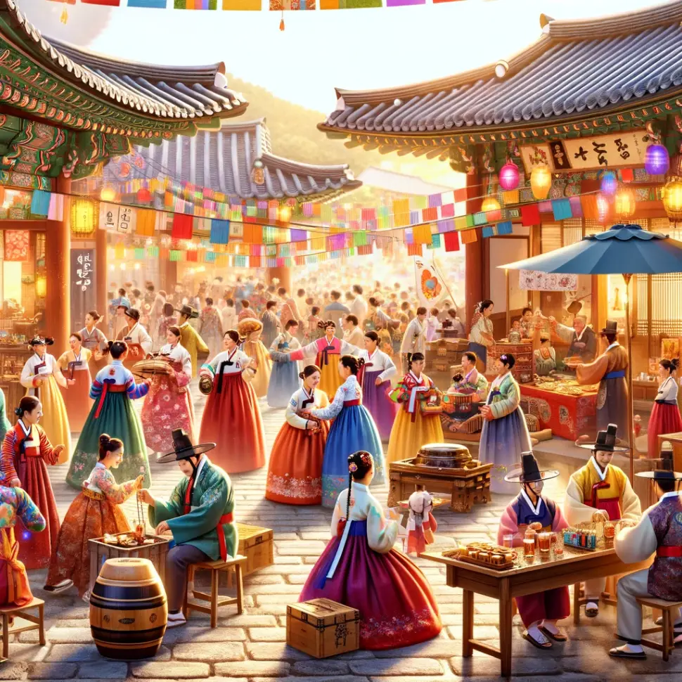 Presenting festivals and traditions through Korean movies