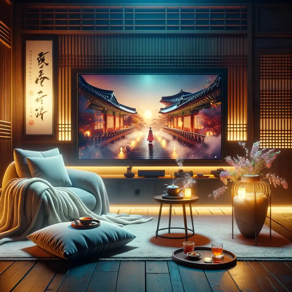 Watch Korean movies in a cinema style at home.